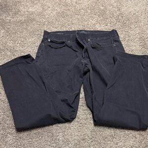 Lucky Brand Dark Blue 121 Heritage Slim Jeans 34x30